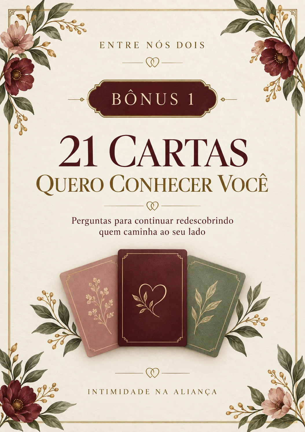 Capa — 21 Cartas “Quero Conhecer Você”